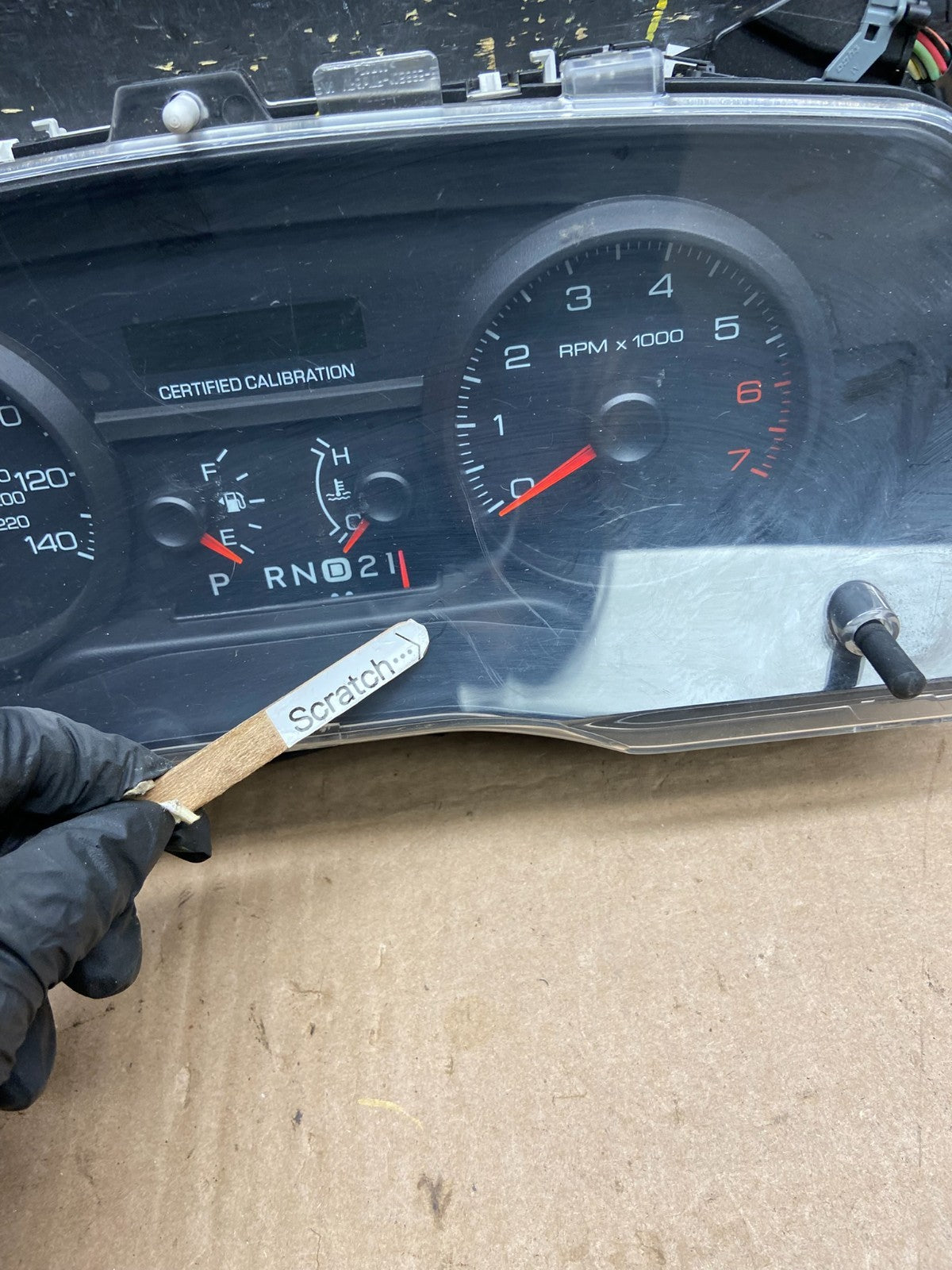 2009 to 2010 Mercury Marquis Speedometer Cluster Gauge ah7544 DG1