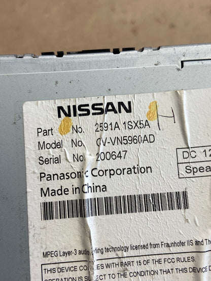 2011 - 2013 Nissan Murano Maxima M35 M37 BOSE Radio CD Navigation ah5128 DG4