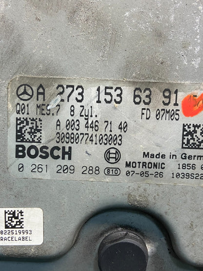 2007 to 2012 Mercedes GL450 ECM ECU Engine Control Module ae4652 DG2