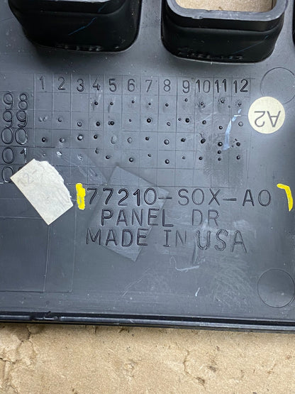 1999- 2004 Honda Odyssey Driver Left Dash Lower Switch Cover Panel Beze u4840 DG5