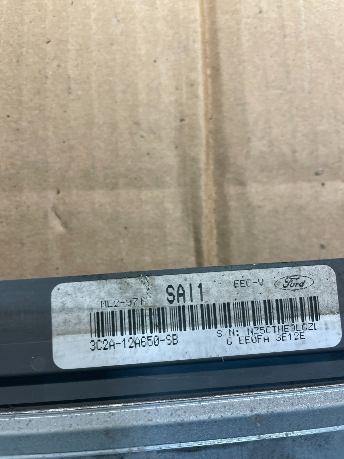 2003 Ford F250 350 SD ECM Engine Computer Module 3c3a-12a650-sb X0993 DG3