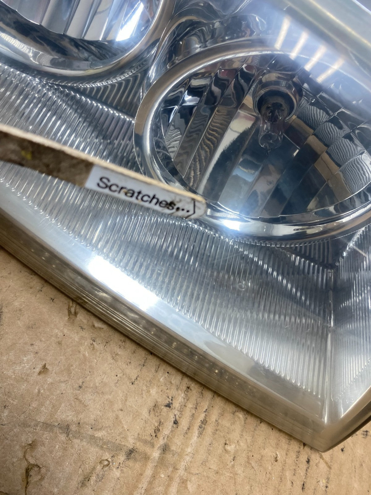 2003 2004 2005 Lincoln Aviator Right Passenger Halogen Headlight AC7802 DW3