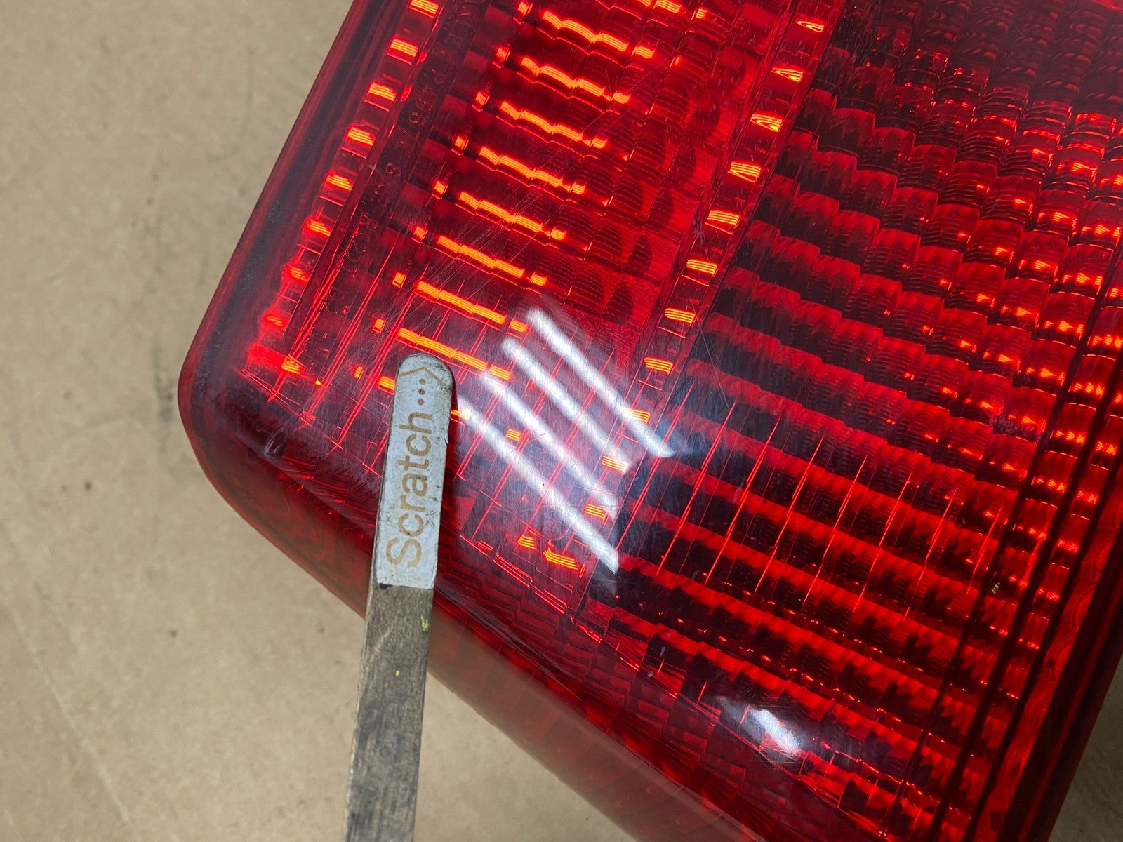 2005 Honda Accord Left Side Driver Lh Inner Trunk Lid Tail Light OEM W8438 DW4