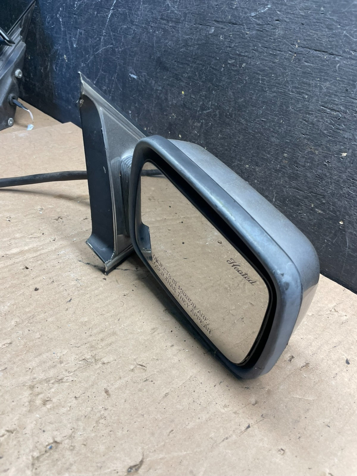 1984 to 1992 Lincoln Mark VIII Right Passenger Door View Power Mirror S5079 DG7