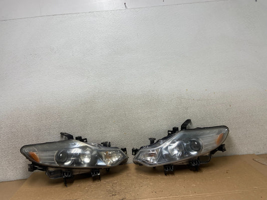 Halogen 2011 2012 2013 2014 Nissan Murano Headlights Left+Right Oem AB4852 DW0