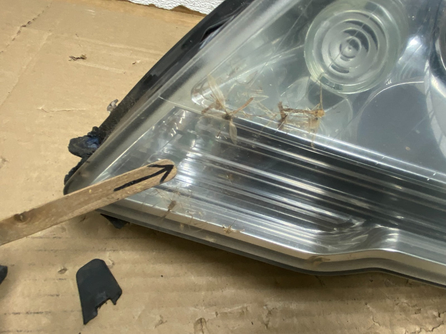 Halogen 2009-2011 Mercedes-Benz ML Class Left Driver LH Headlight AG8274 DW4
