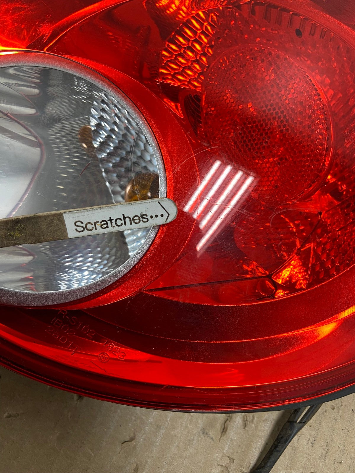 2006 - 2010 Volkswagen Beetle Right Passenger RH Side Tail Light AE9777 LK3