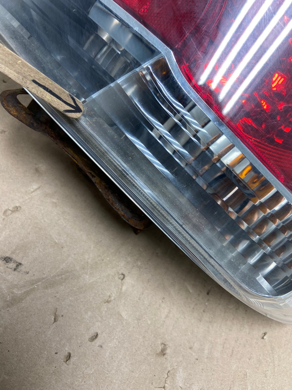 2008 to 2012 Honda Accord Sedan Tail light Right Passenger RH Side AG6703 LK4