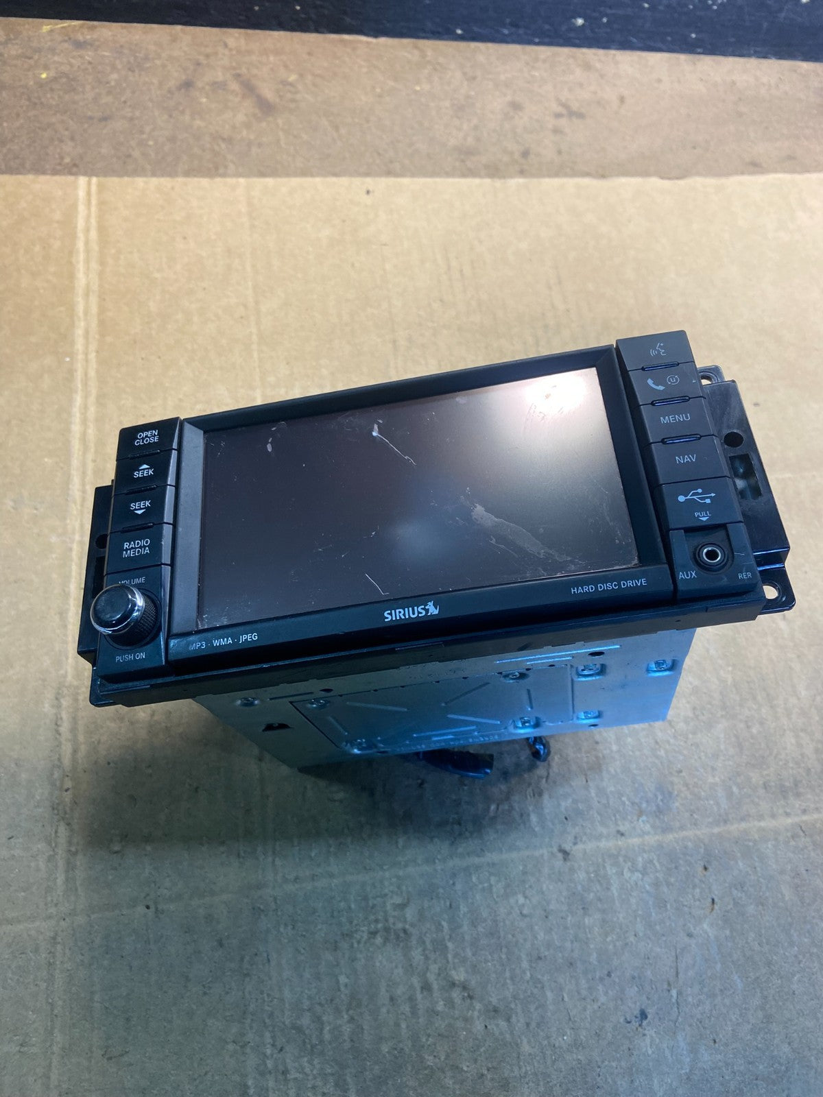 2007 2013 Jeep Dodge Chrysler Screen Display CD Player Satellite Radio Y4116 DG7