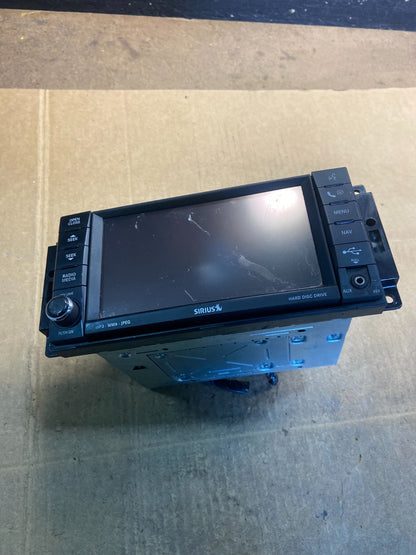 2007 2013 Jeep Dodge Chrysler Screen Display CD Player Satellite Radio Y4116 DG7