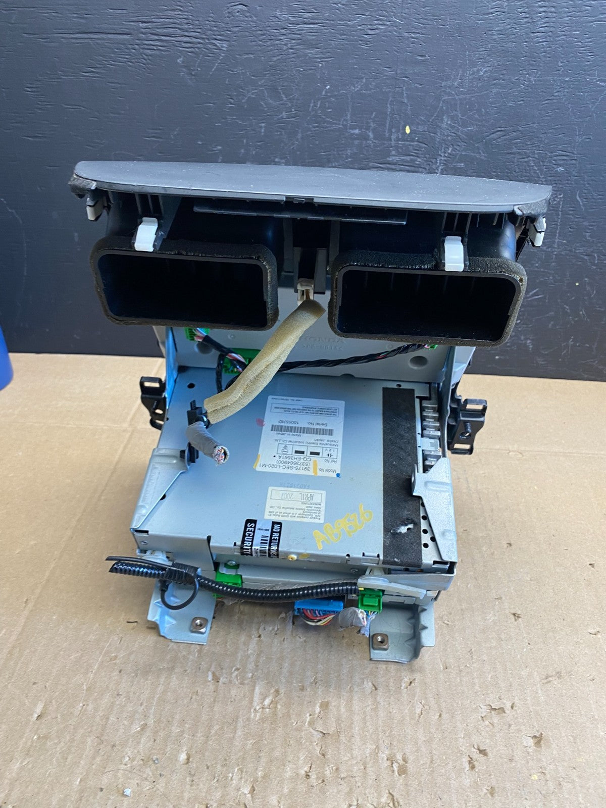 2004 to 2008 Acura TSX AM/FM CD Player Radio Audio System Air Vent ad1723 DG3