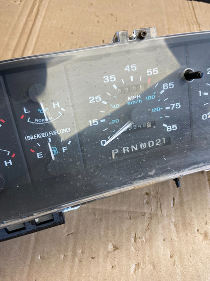 1999 2000 Ford Ranger Gauge Speedometer Cluster Oem ab8917 DG3