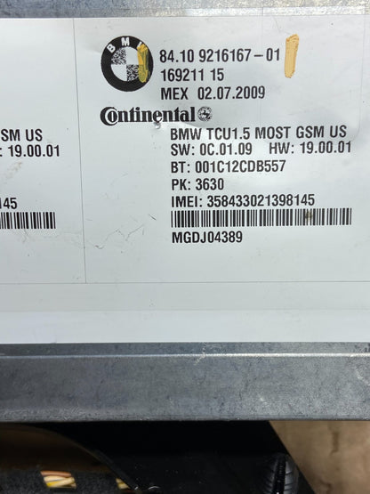 2009 to 2015 Bmw Bluetooth  Control Module Computer Telematics OEM Y2302 DG5