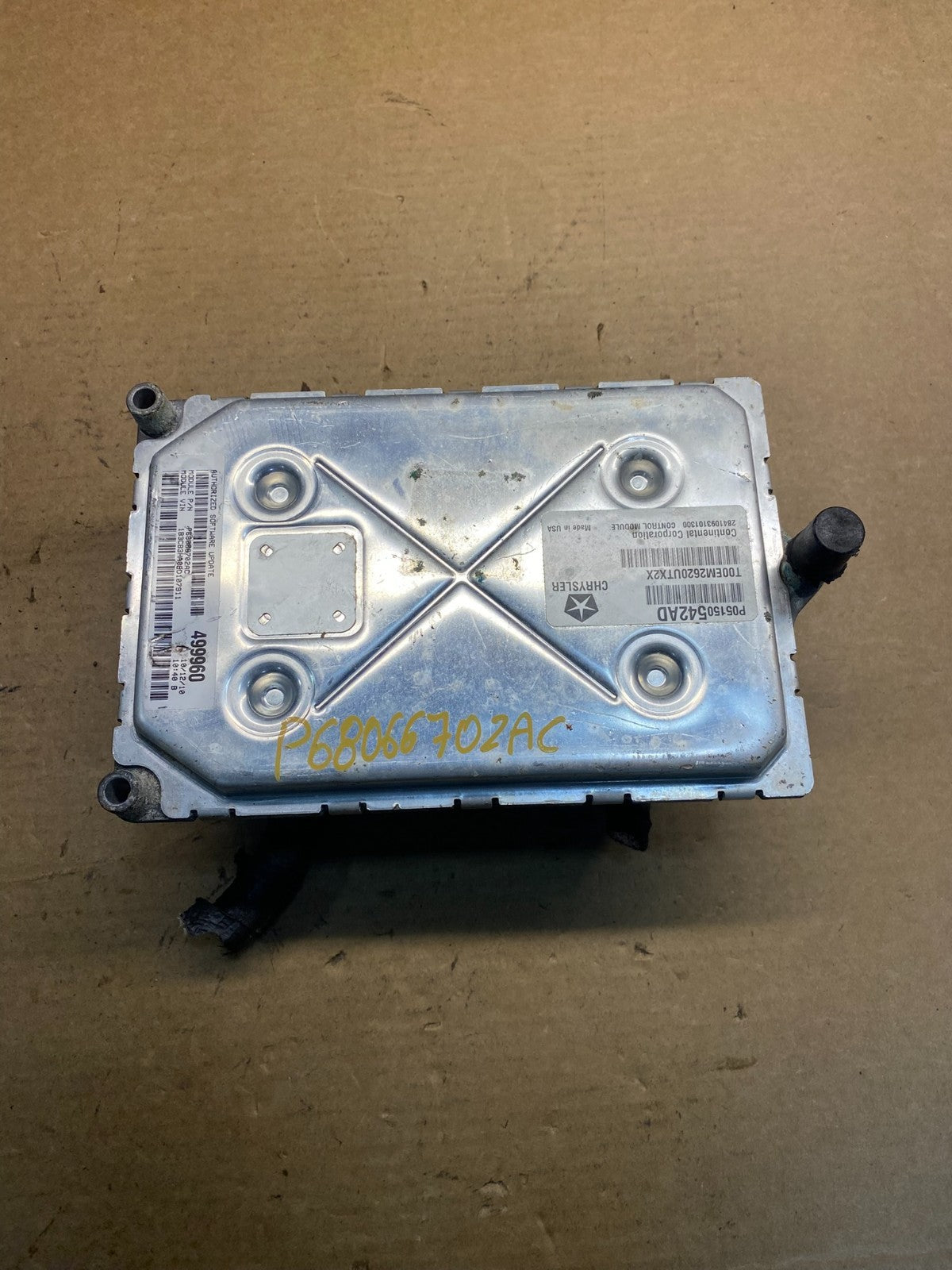 2011 Jeep Compass Patriot ECM ECU Engine Computer Module P68066702ac AD9997 DG1