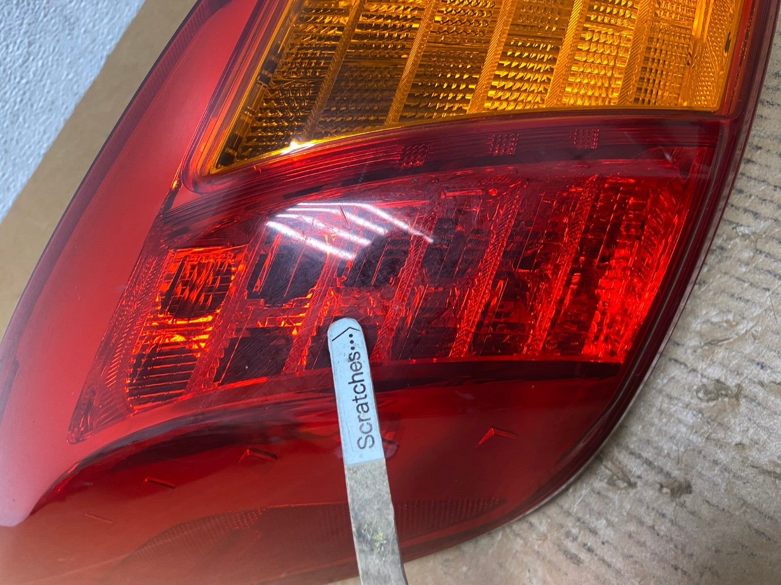 2009 2010 Nissan Murano Left Driver Lh Side Tail Light AE0197 LK3