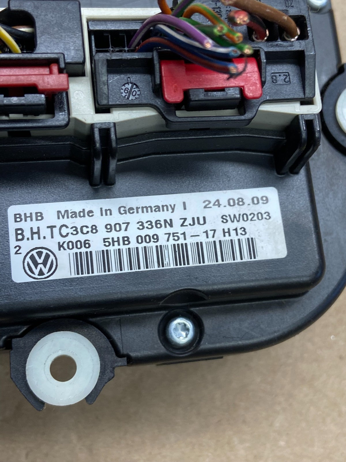 2009 - 2011 Volkswagen CC Center Climate Control Panel AC Heater ab5374 DG5