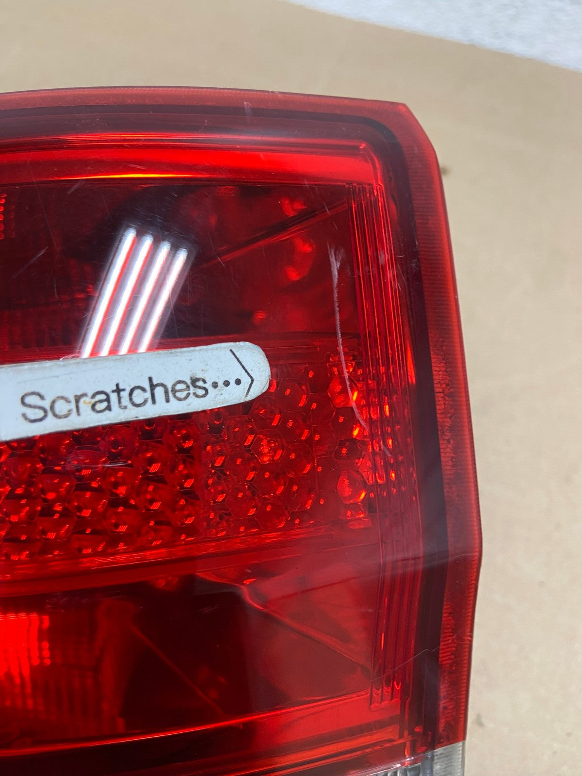 2011-2013 Jeep Grand Cherokee Left Driver Side Lh Tail Light AE4916 LK3