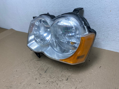 2008-2010 Jeep Grand Cherokee Left LH Driver Side Halogen Headlight AE7088 LK1