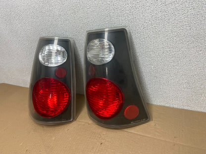 2001-2005 Ford Explorer Sport Trac Left+Right Set Black Tail Lights  AB6141 DG1