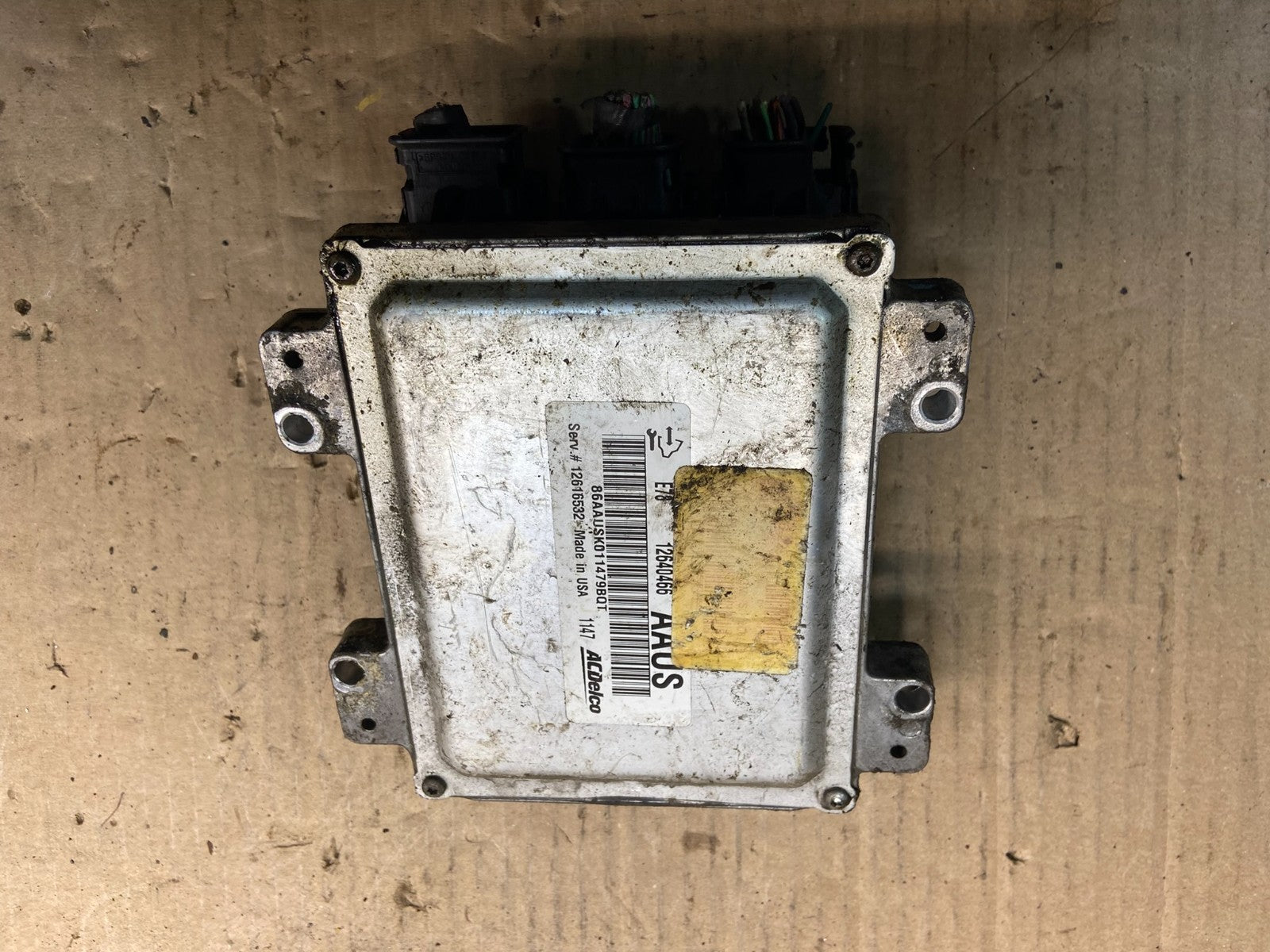 2011 Chevrolet Cruze Engine Computer Ecu Pcm Ecm Pcu ac0534 DG1