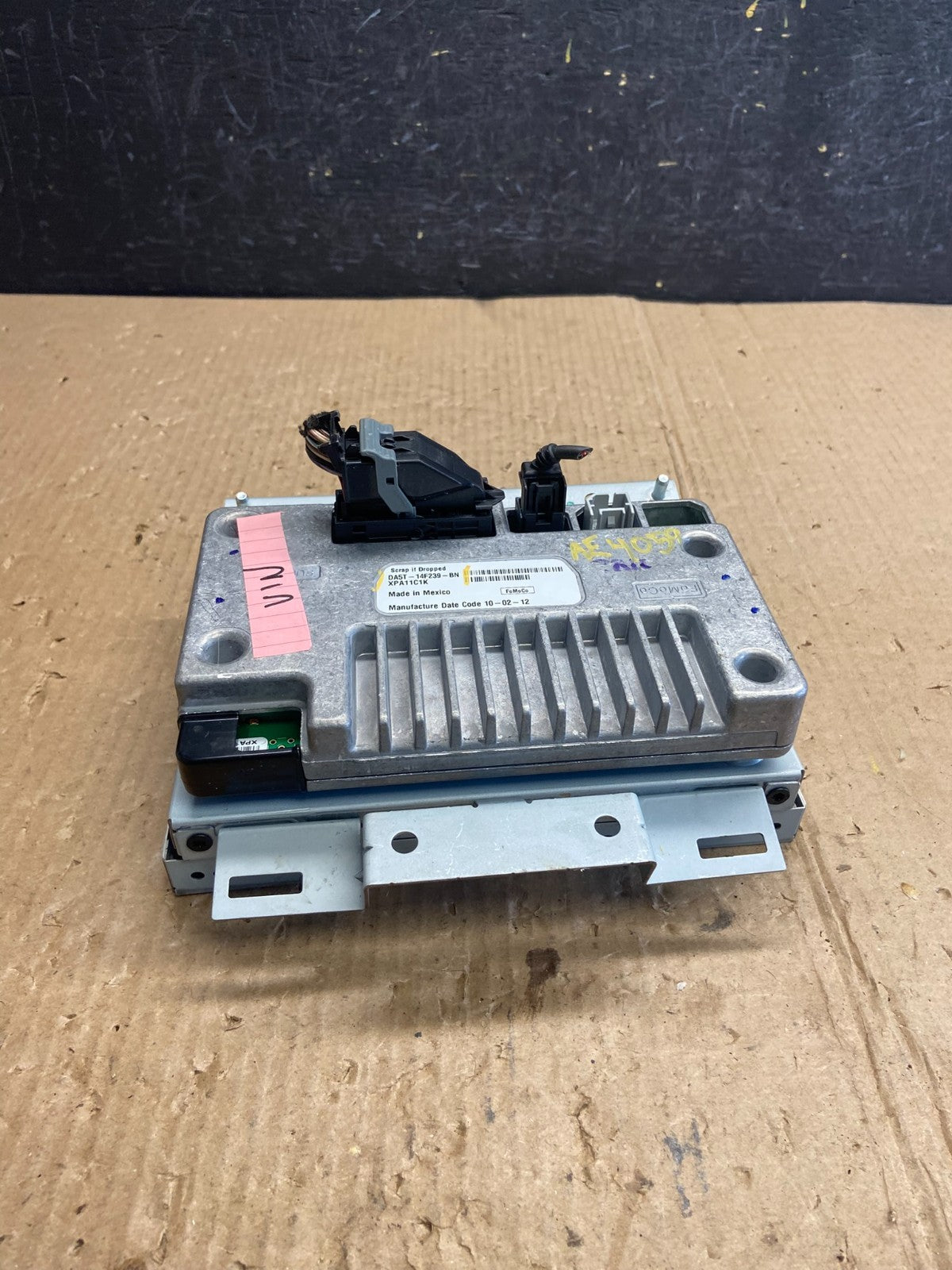 2013 to 2016 Lincoln Mks Navigation Radio Display Screen Module ae4059 DG5