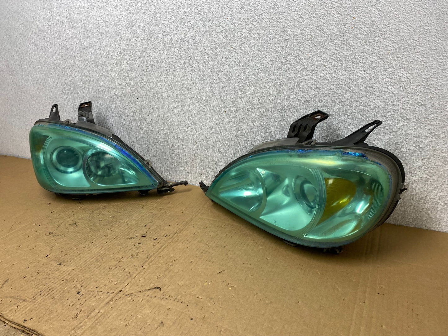 2002 - 2005 Mercedes ML ML350 ML500 Left+Right Side Halogen Headlights AC8145 DW1