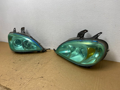 2002 - 2005 Mercedes ML ML350 ML500 Left+Right Side Halogen Headlights AC8145 DW1
