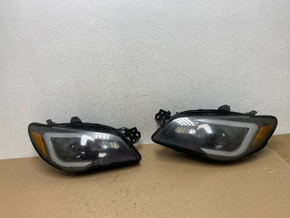2006 to 2007 Subaru Impreza Left+Right Set Side Halogen Headlight AE7258 DG0
