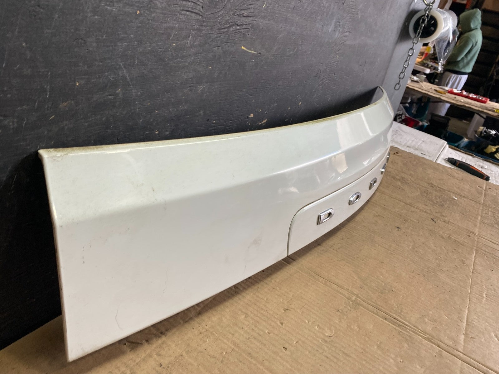 2011 to 2018 Dodge Grand Caravan Tail Gate Trim Molding With Camera OEM T4001 DG2