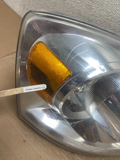 2006 to 2008 Dodge Ram 2500 Right Passenger Halogen Headlight AA8718 DW4
