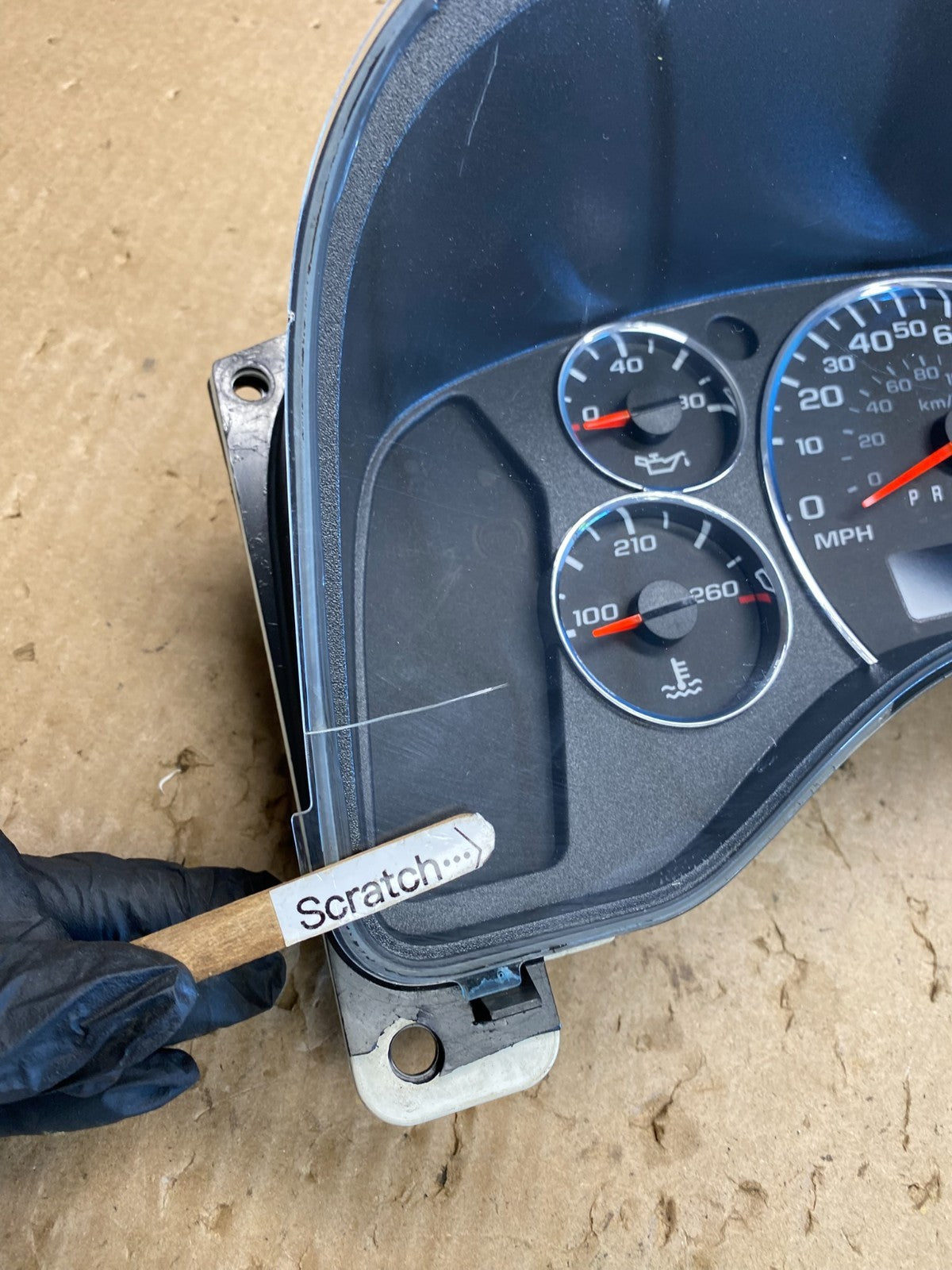 2017 Chevrolet Express 2500 3500 Speedometer Cluster Gauge AC6763 DG3
