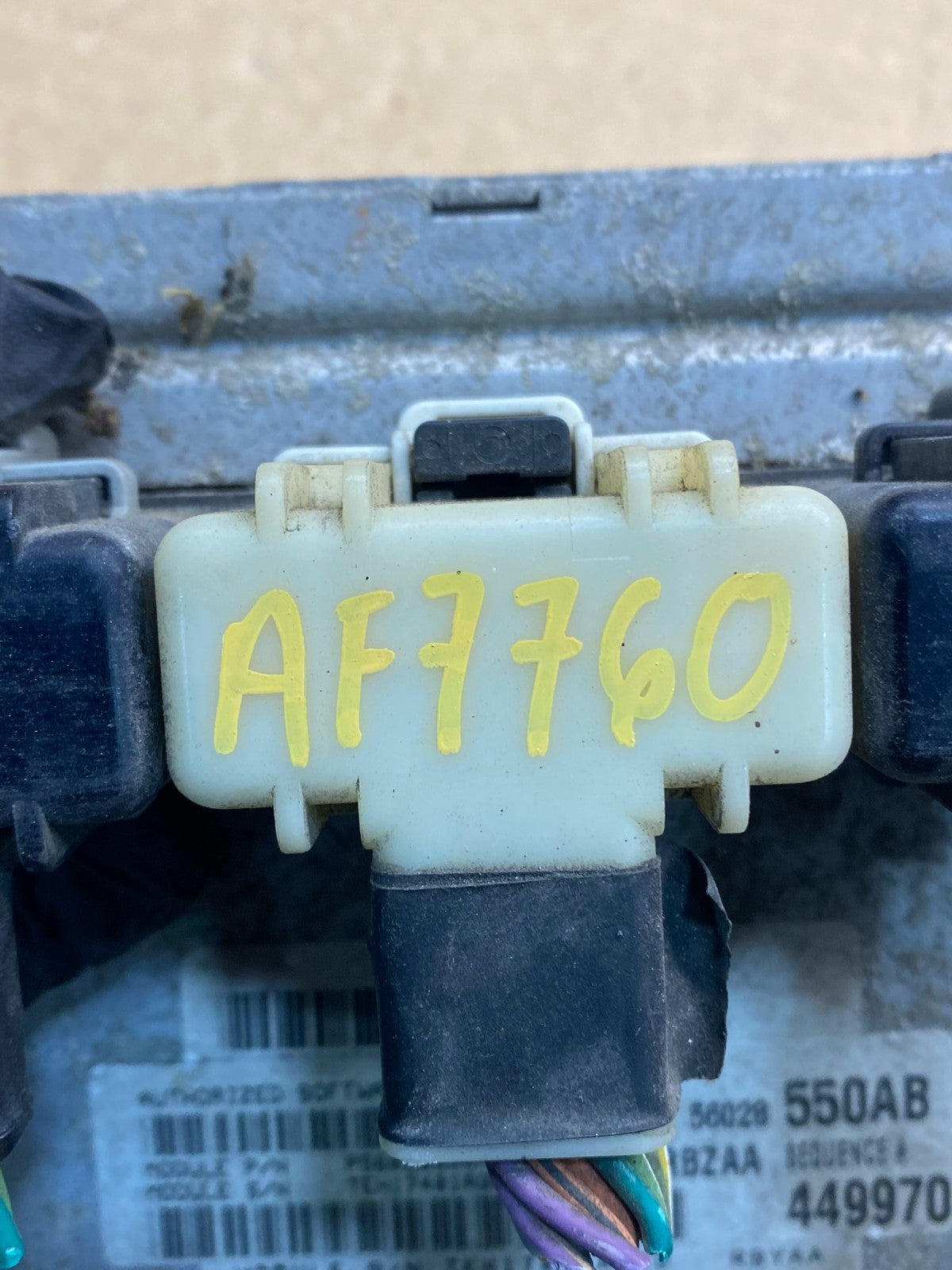 2001 Dodge Ram 1500 Engine Computer 5.9L ECM ECU af7760 DG3