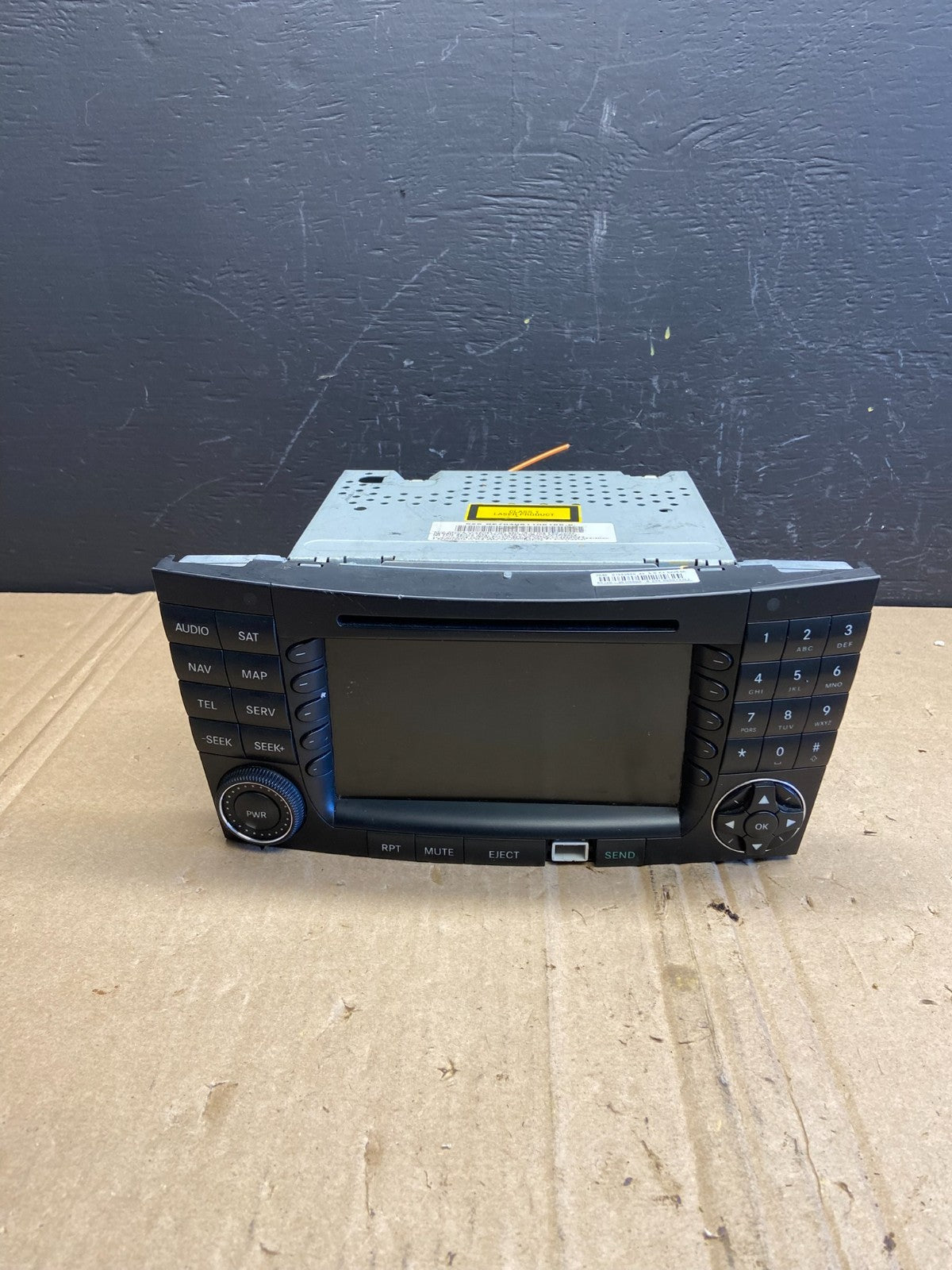 2005-2007 Mercedes-Benz S550 CLS550 Command Head Navigation Radio CD AB8874 DG0