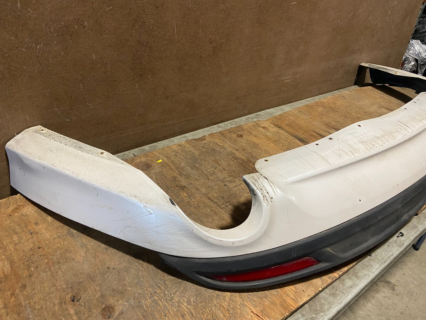 2013 to 2018 Ford Fusion Rear Bumper Valance For Single Exhaust AB79051