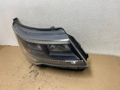 2016-2019 Ford Explorer Right Passenger Led Black Headlight W/Module AH2067 DW2