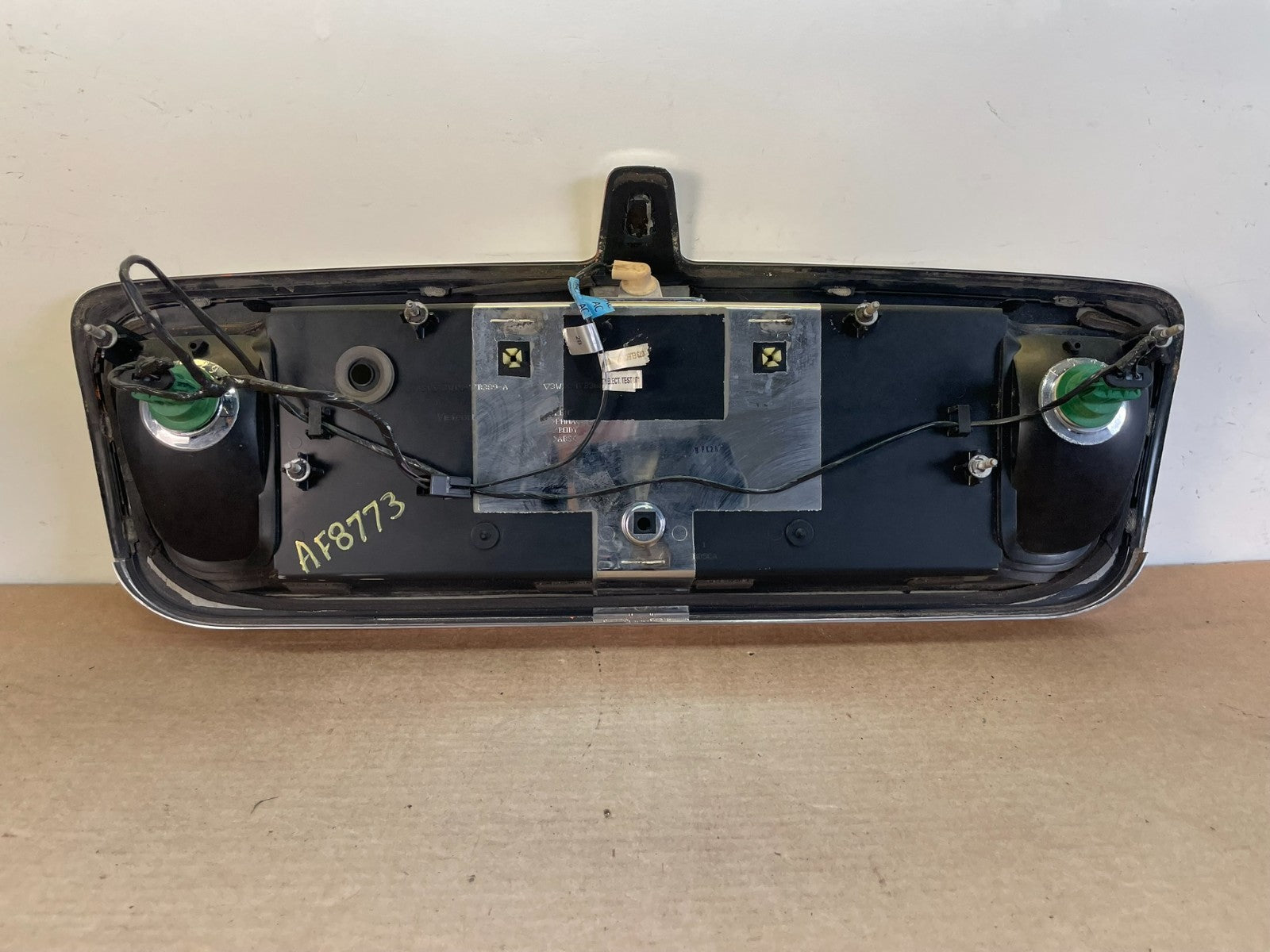 2003 to 2011 Lincoln Town Car Rear License Plate Trim Panel AF8773 DG3