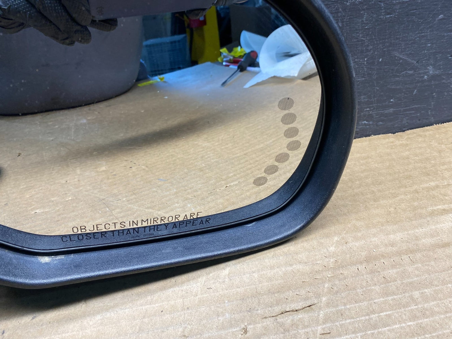 2007 to 2008 Gmc Yukon Right Passenger Turn Signal View Door Mirror AD9752 DW3