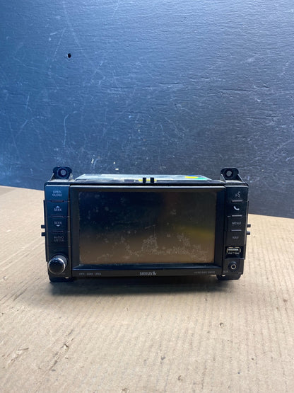 2011 to 2013 Jeep Grand Cherokee Media Satellite Radio Screen Display ae6382 DG0