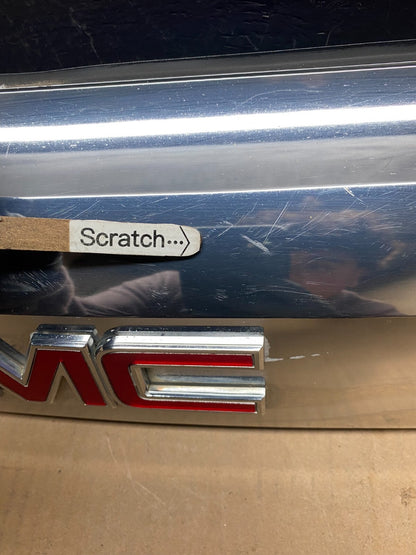 2011-2015 GMC Terrain Tailgate Chrome Finish Molding with Camera Oem E32203