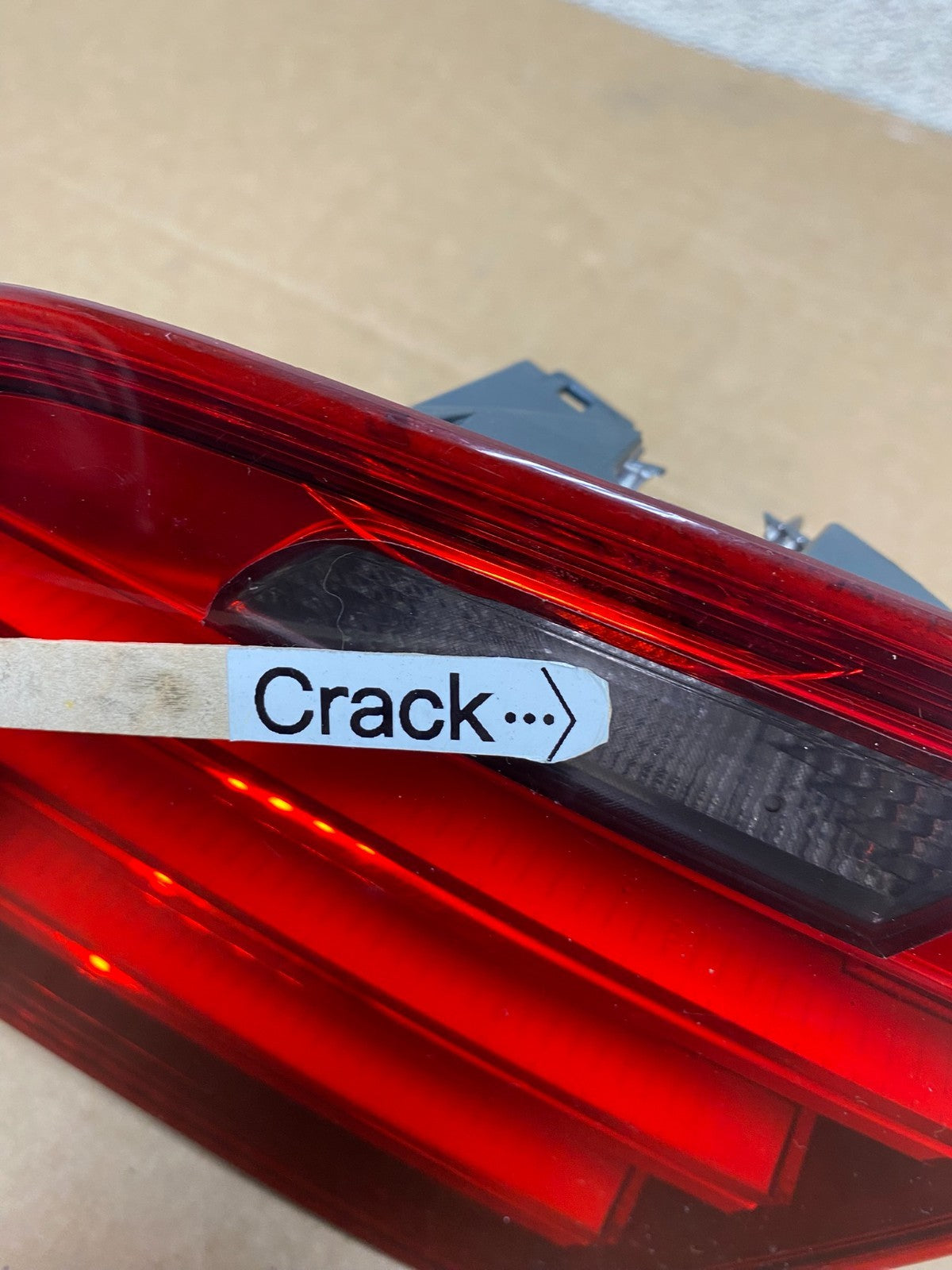 2011-2013 BMW 5 F10 Rear Right Passenger Rh Trunk Inner Tail Light OEM Z1304 DW4