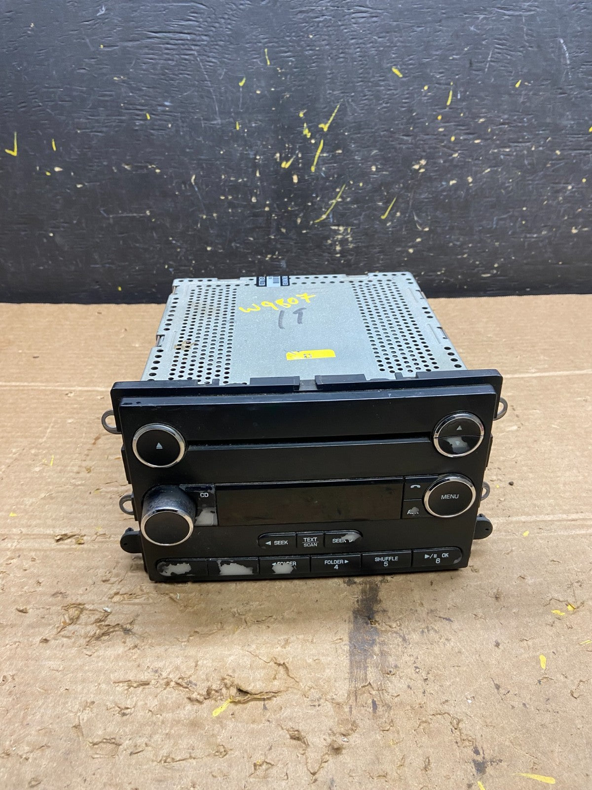 2007 2010 Ford Fusion Mercury Milan Radio Stereo AM/FM CD Player Oem W9807 DG0