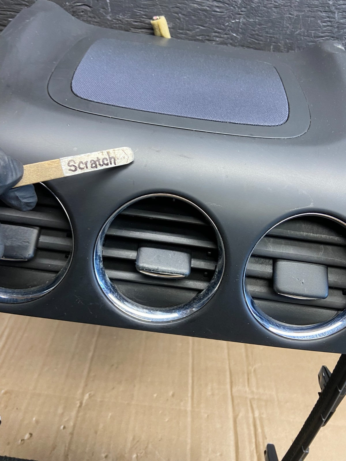 2010 - 2012 Mazda CX-7 Radio Dash TrimClimate Control Bezel W/Vent ad7187 DG4