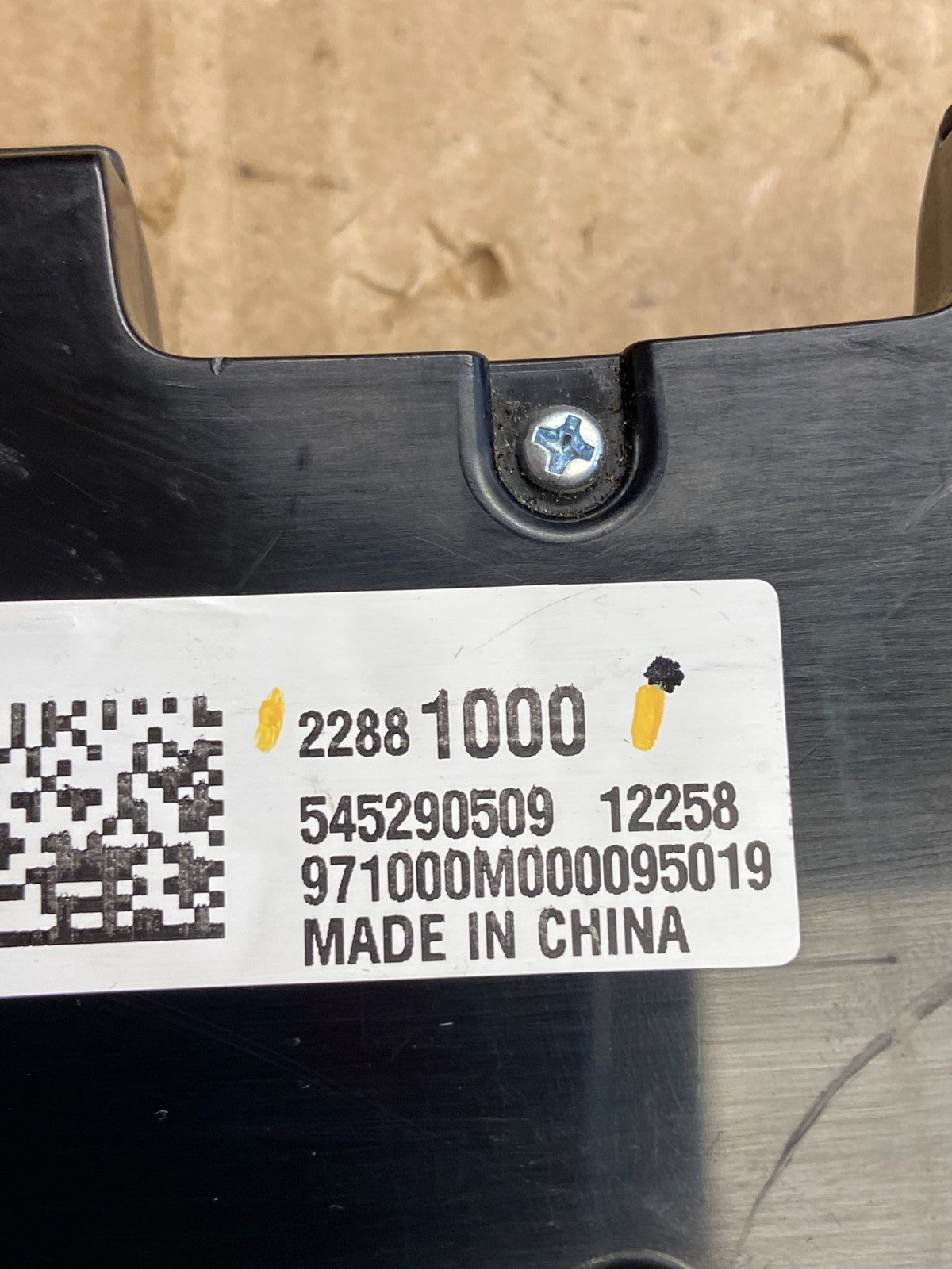 2013 2014 2015 Chevrolet Malibu AM FM Radio Control Panel ae1817 DG4