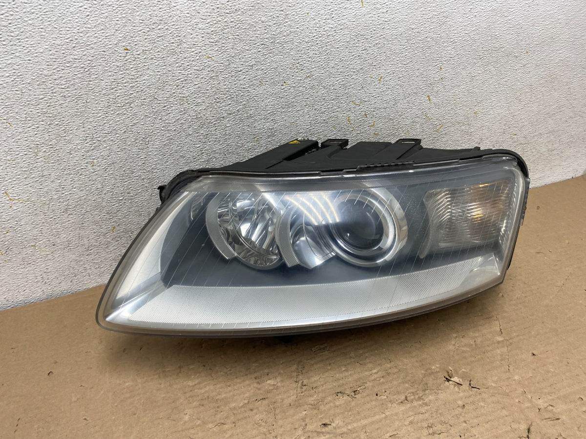 2005 to 2008 Audi A6 Left Driver Side Headlight Xenon HID AI0952 DW0