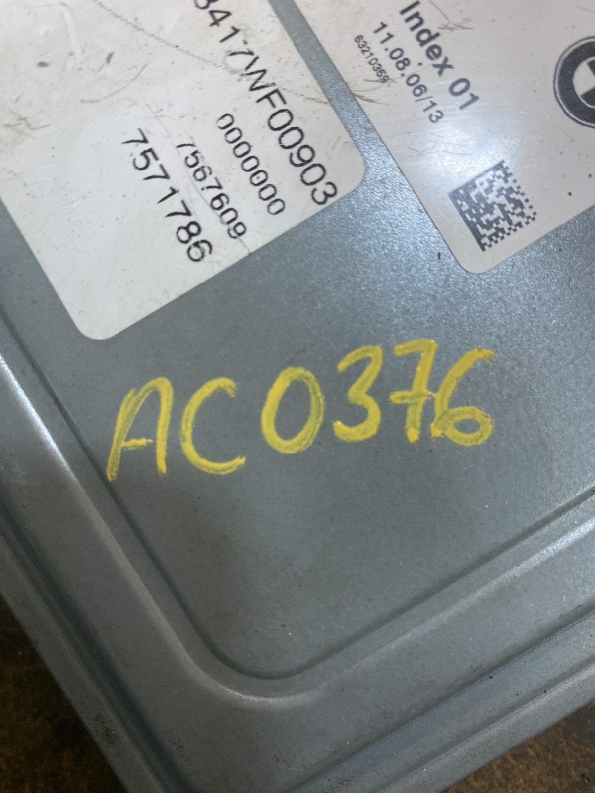 2007 to 2010 Bmw 328i X3 Ecm Ecu Engine Computer Module 7567609 ac0376 DG3