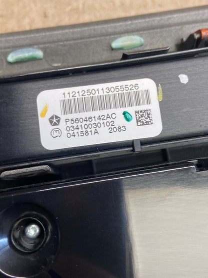 2011-2013 Jeep Grand Cherokee Center Radio Climate Control Bezel Vent AH5144 DG5