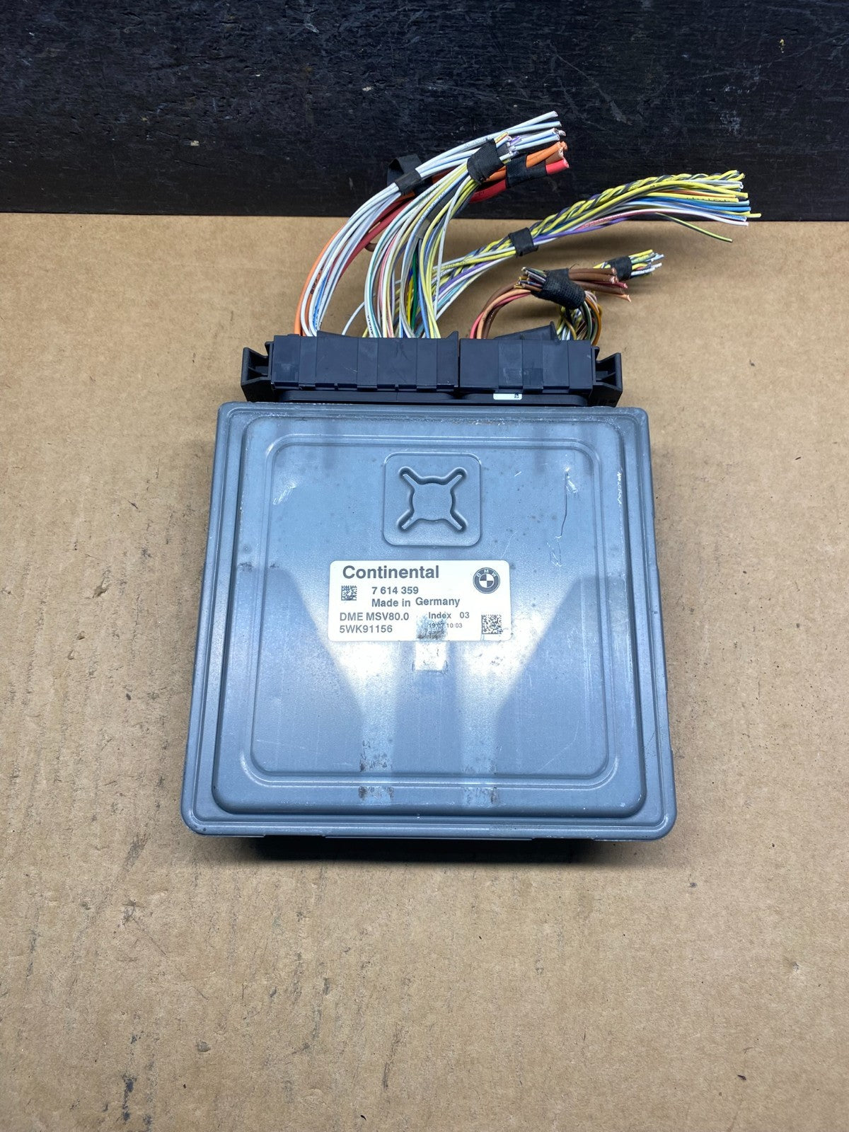 2011 - 2013 BMW 328i 5ECM ECU Engine Computer 7614359 Module AH5101 DG0