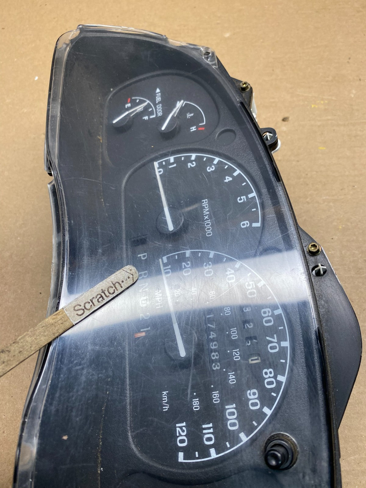 2001 2002 2003 Ford Explorer Speedometer Cluster Gauge Oem S6339 DG3