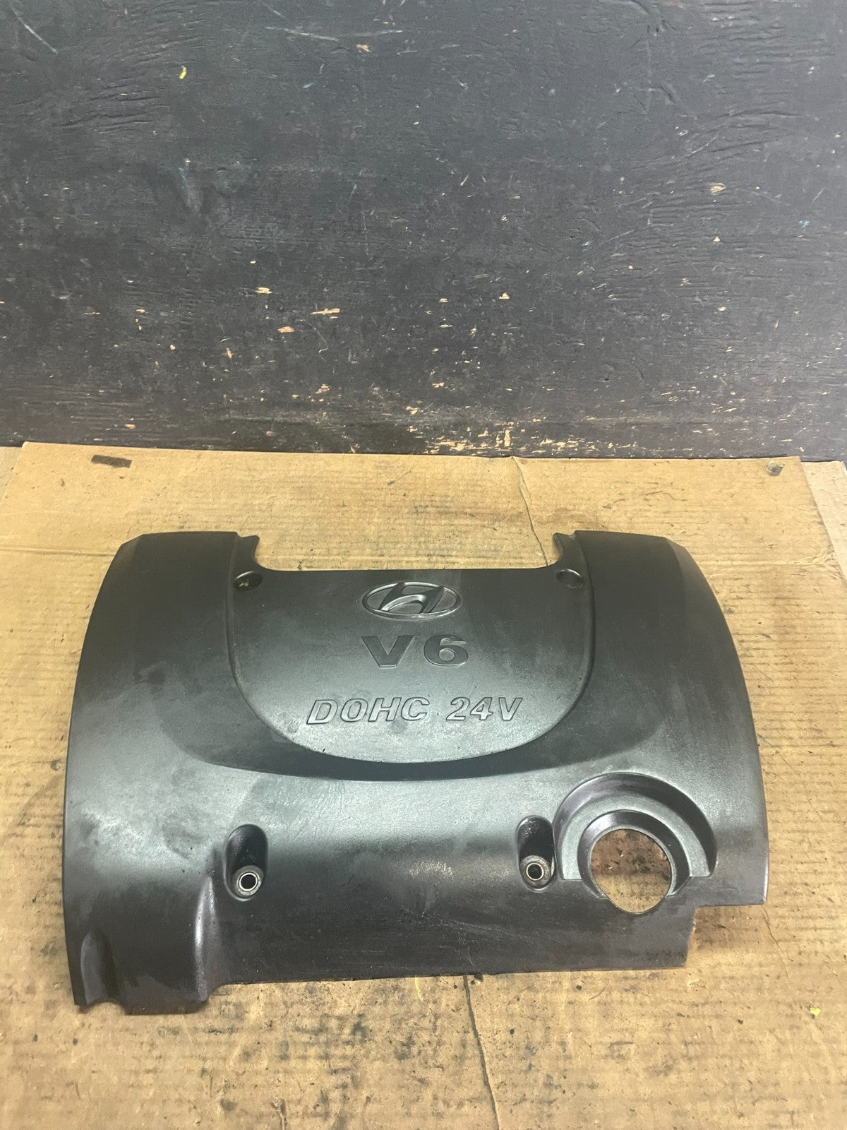 2002 to 2005 Hyundai Sonata 2.4L Engine Trim Cover Oem Q9888 DG0
