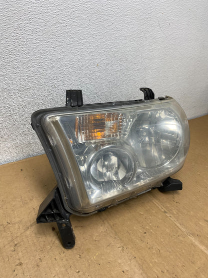 2007 to 2014 Toyota Sequoia Tundra Left Driver LH Headlight Halogen AC8660 DW2